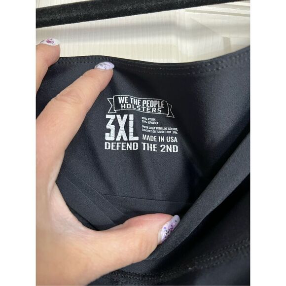 We The People Holsters Leggings Womens Sz 3XL Black Defender Tactical Concealed - Picture 8 of 12